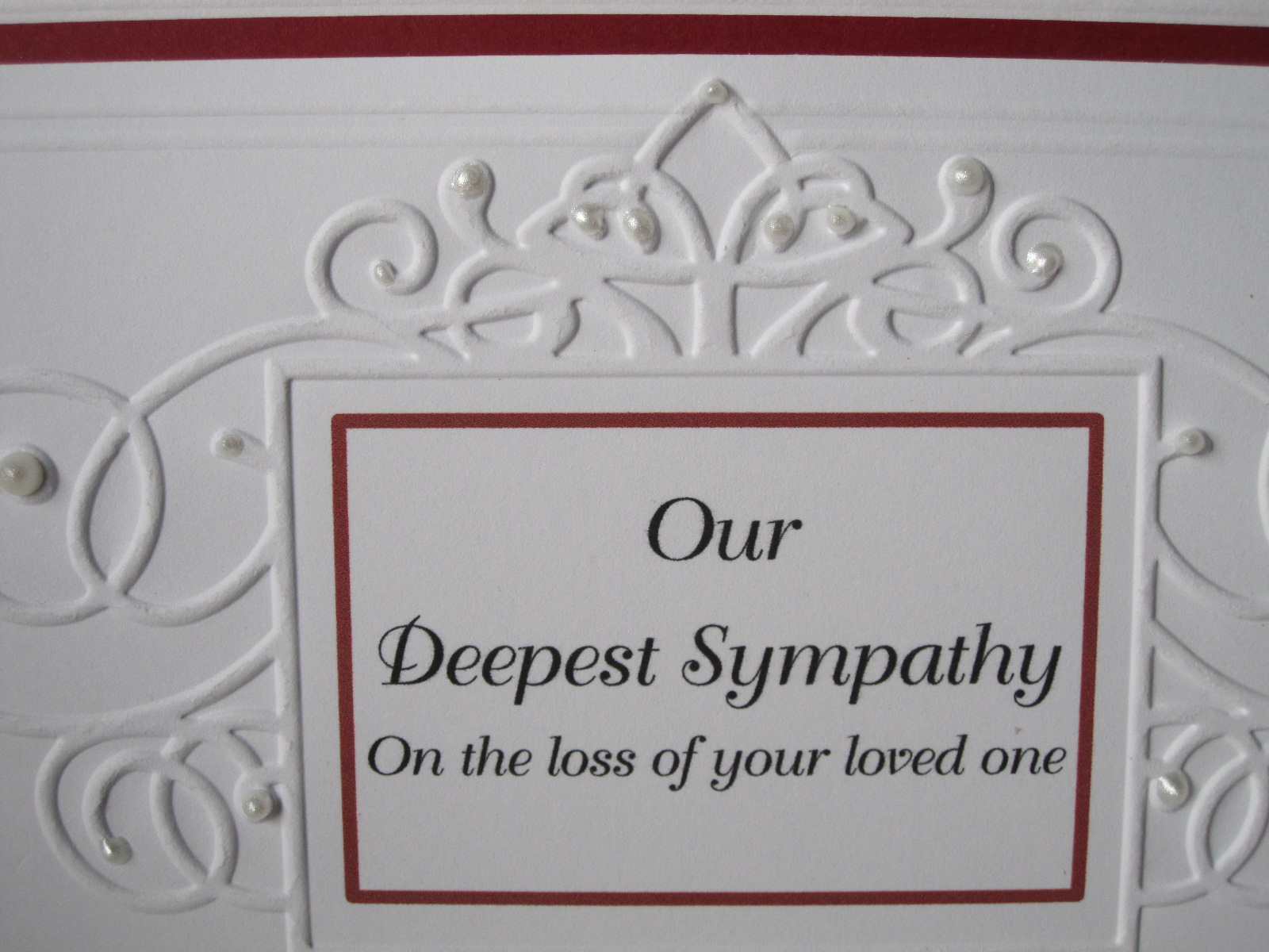 -PAPERPASTIME: Sympathy Card