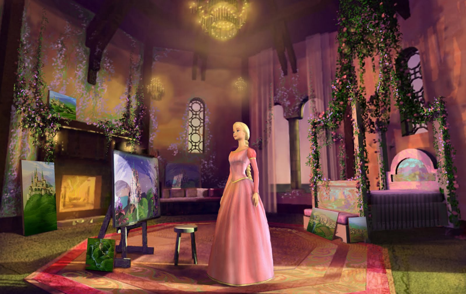 barbie as rapunzel cast barbie as rapunzel cast