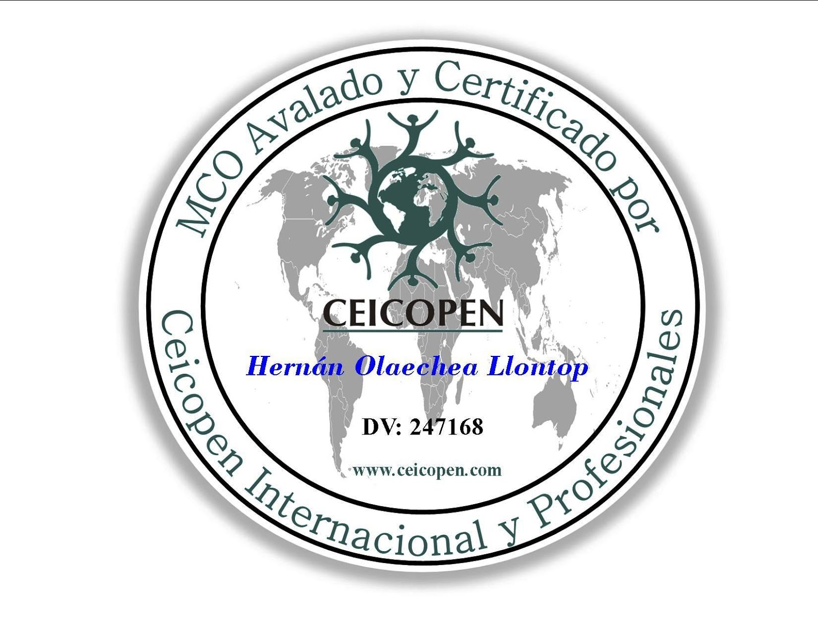 MCO Avalado y Certificado por CEICOPEN