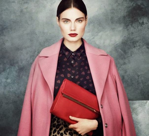 pink coats this season