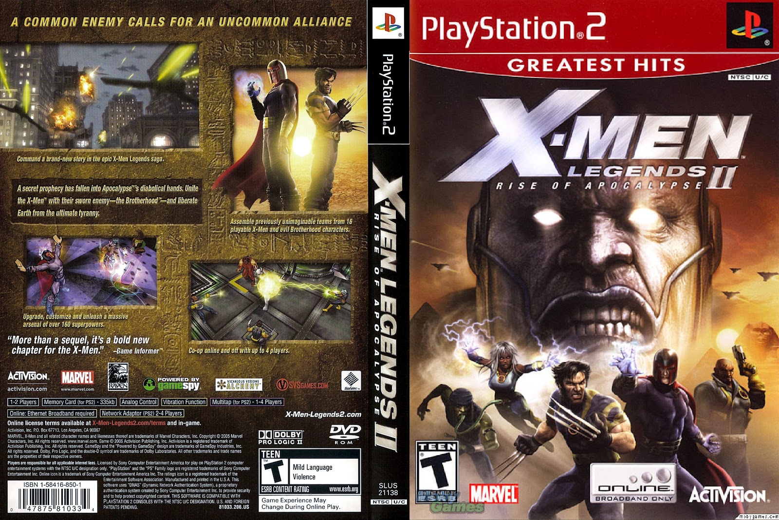 x men legends ii rise of apocalypse x men legends ii rise of apocalypse