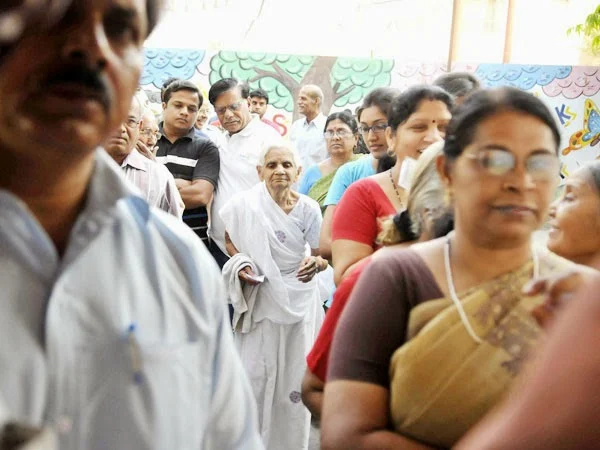 Polling under way for 121 Lok Sabha seats in 12 states, New Delhi, Karnataka,