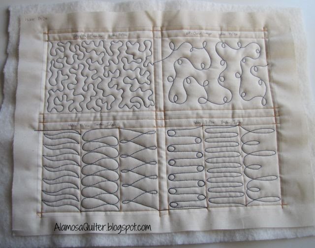 Alamosa Quilter Free Motion Quilting Sample Book
