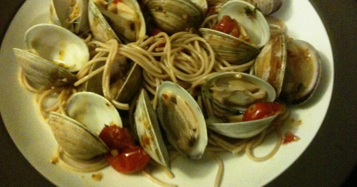 Yeah, You Can Grill That Grilled Clams with White Wine Sauce and Linguine