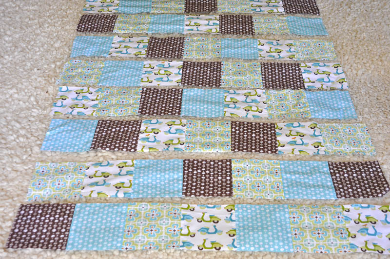 simple baby quilt tutorial