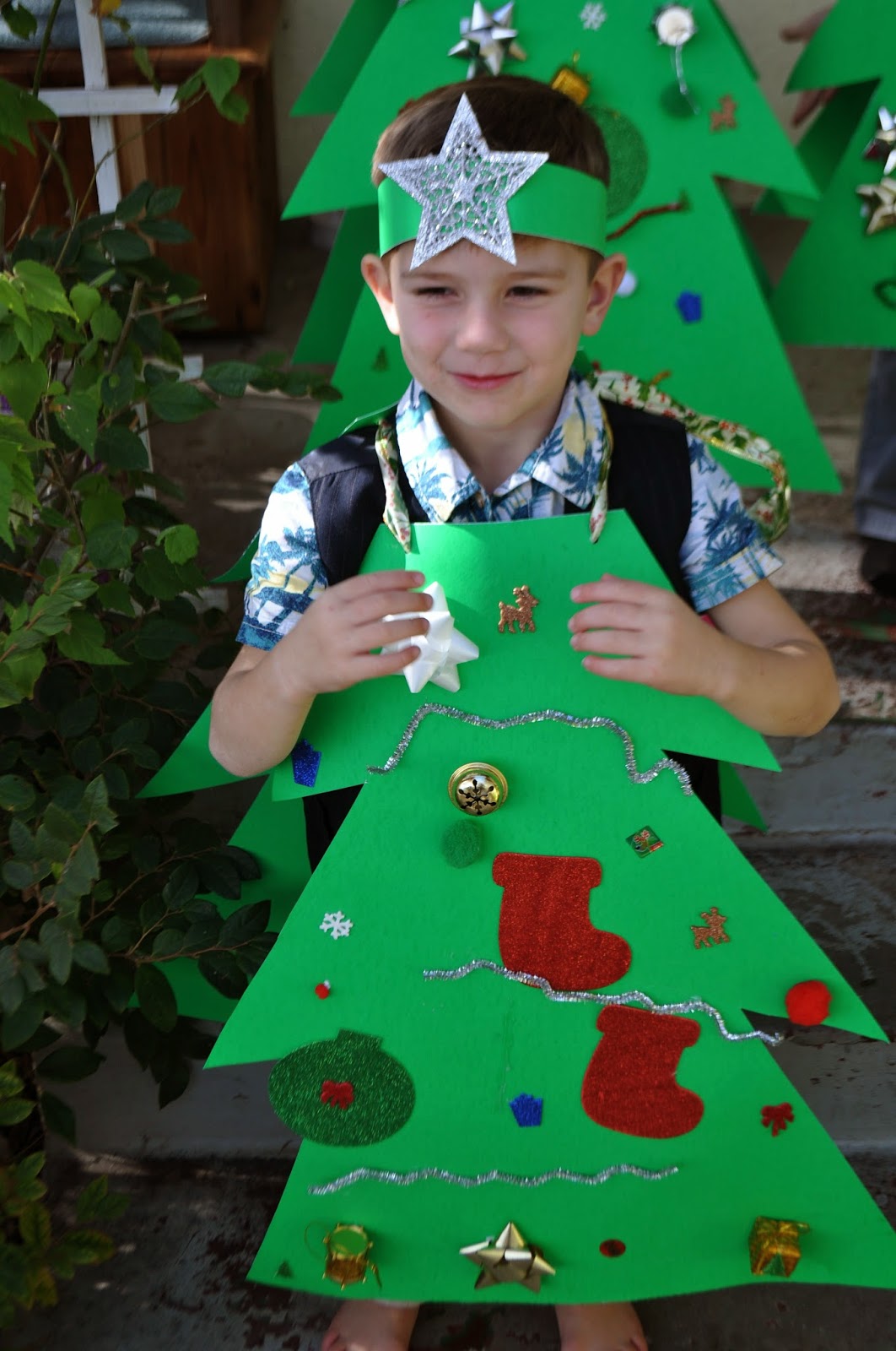 christmas tree costume for child