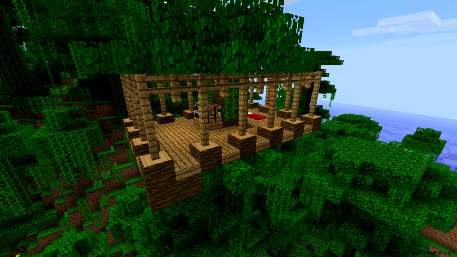 Jungle Biome Home ideas Screenshots Show Your Creation Jungle Biome Home ideas Screenshots Show Your Creation