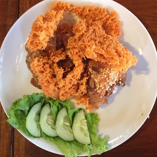 Ayam masak wijen kremesan Semarang