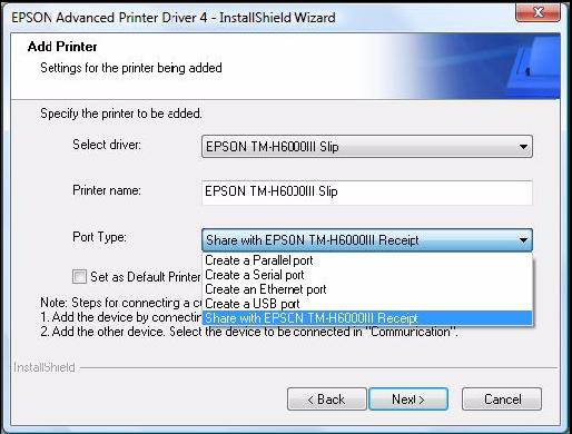 Epson Tm-l60ii Driver Windows 7