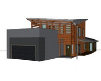 B.1 - contemporary house plan