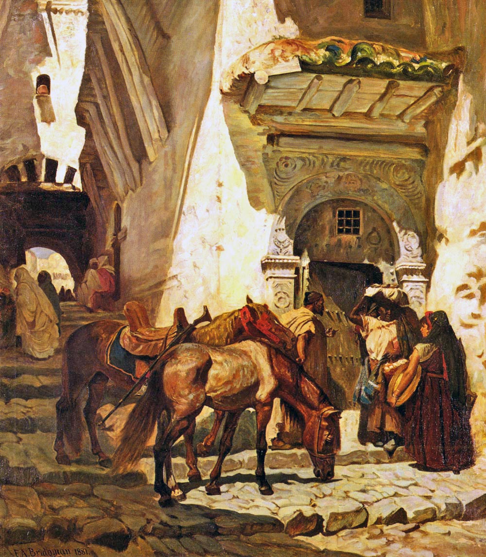 19th century American Paintings Frederick Arthur Bridgman, ctd