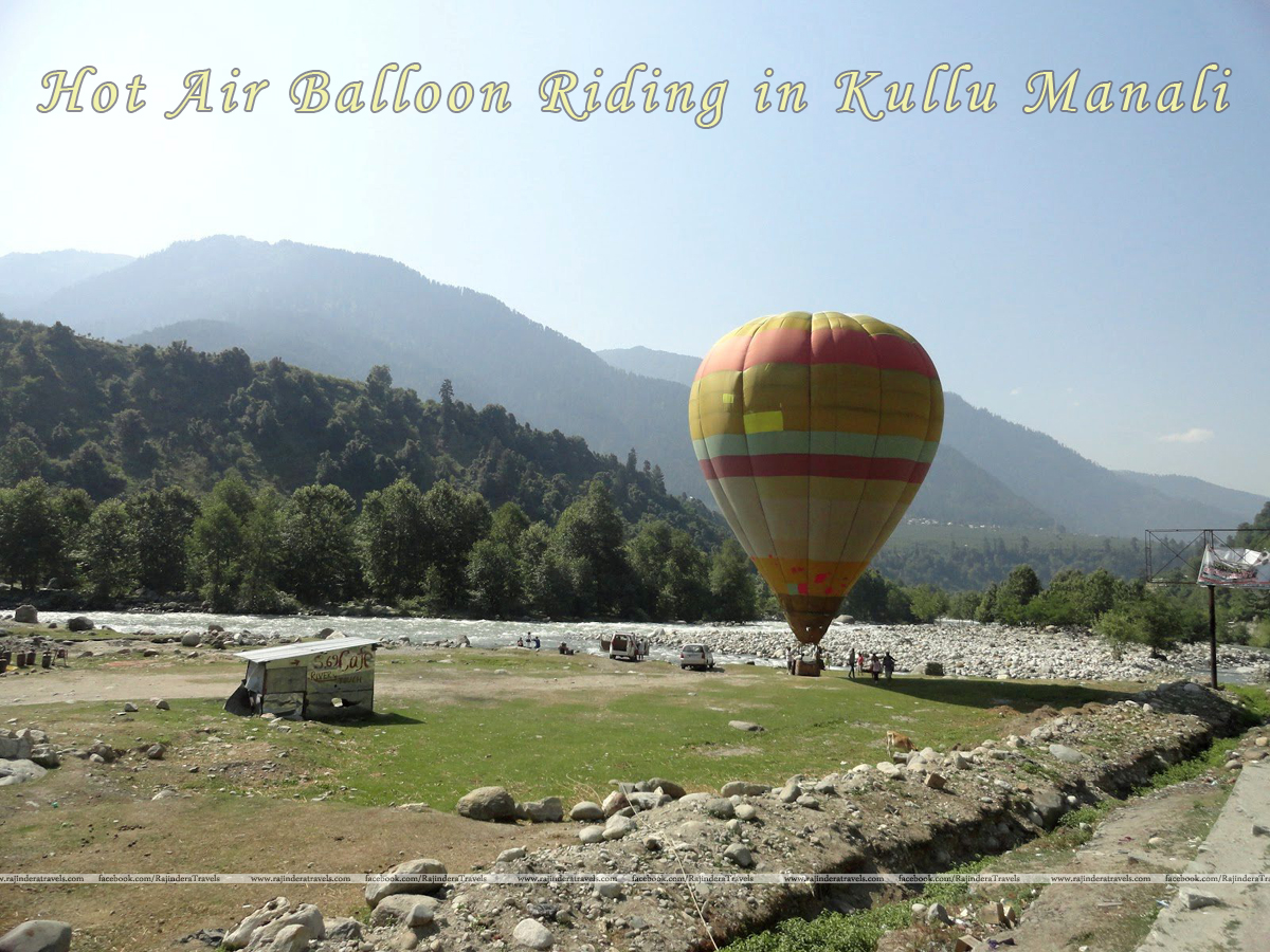 Hot Air Ballon Riding in Kullu Manali