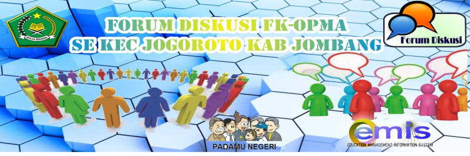 FORUM DISKUSI FK-OPMA Se Kec Jogoroto Kab Jombang