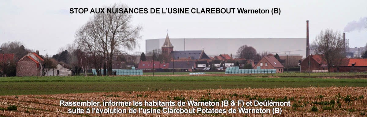 STOP AUX NUISANCES DE L'USINE CLAREBOUT - WARNETON (B)