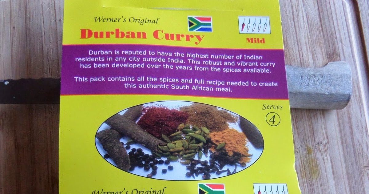 Madhouse Family Reviews Globecooking recipe (South Africa) Durban Curry