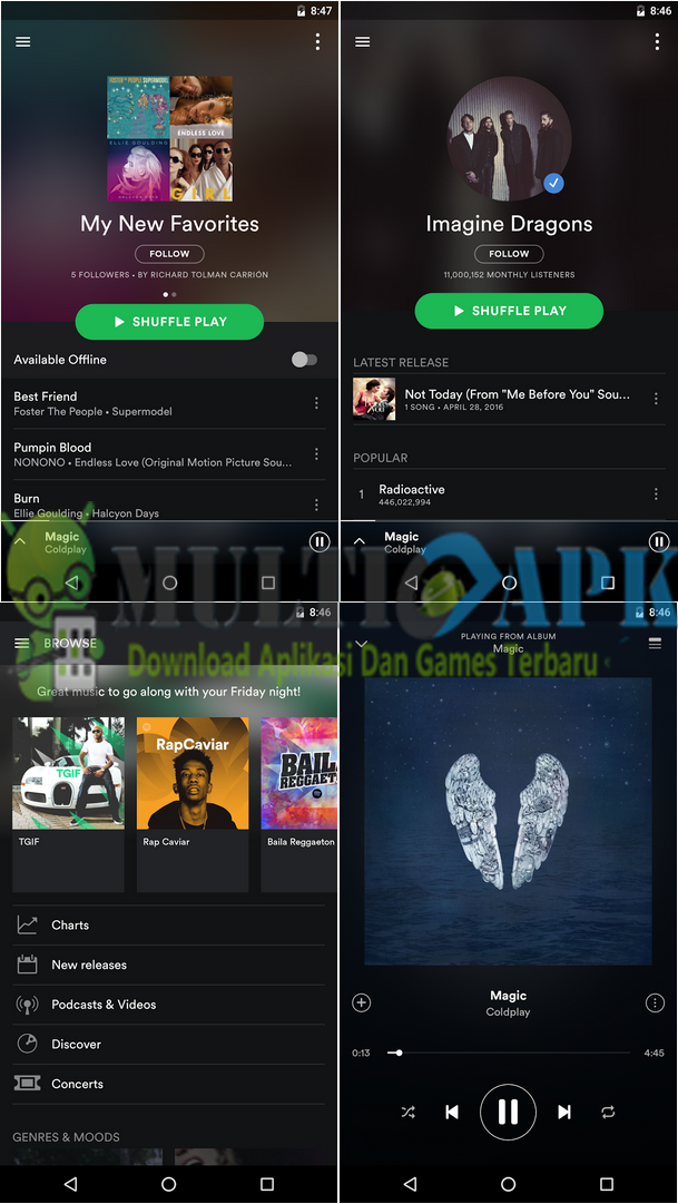 Spotify Premium APK 8.44 Crack