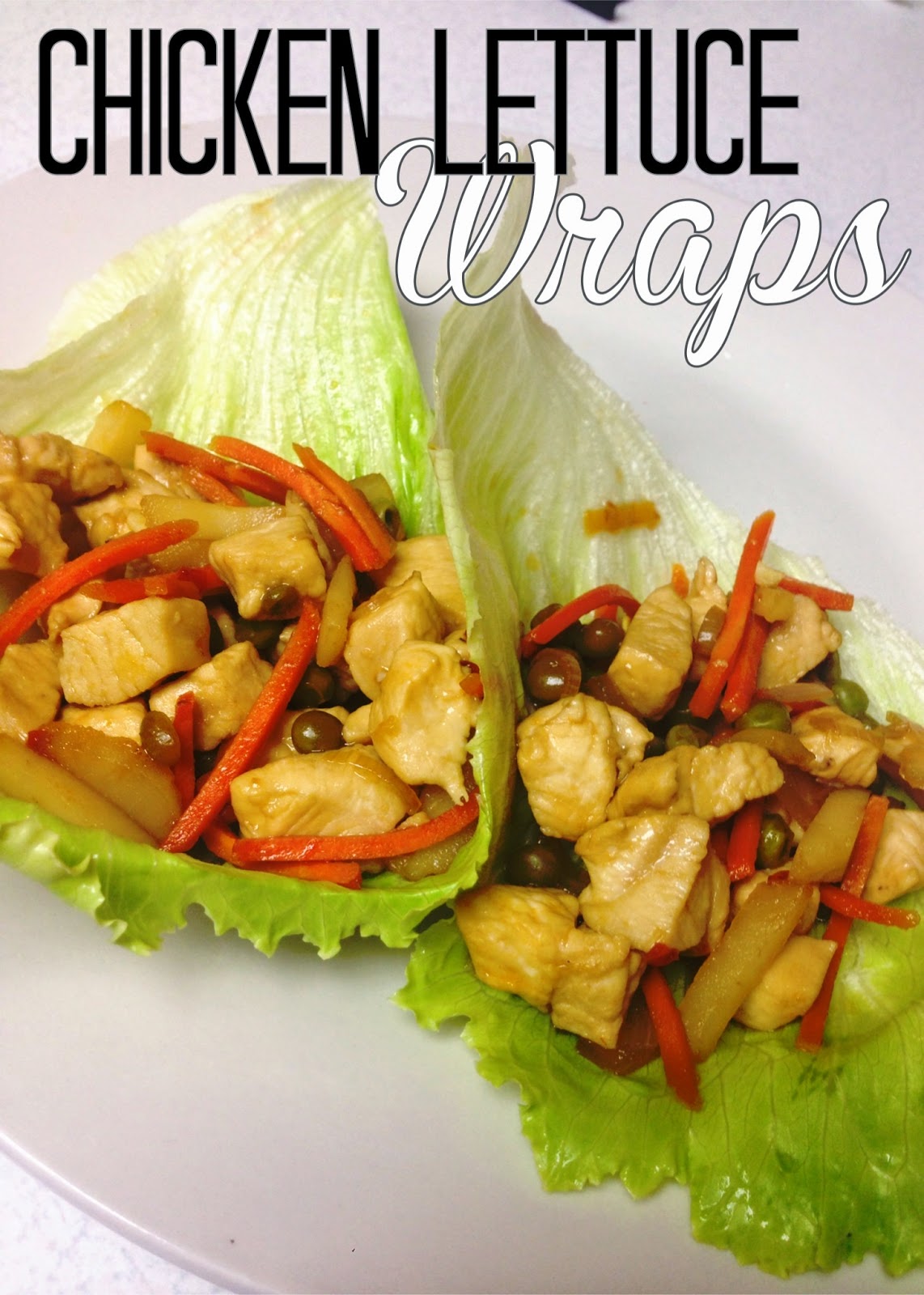 Healthy Chicken Lettuce Wraps Lou Lou Girls
