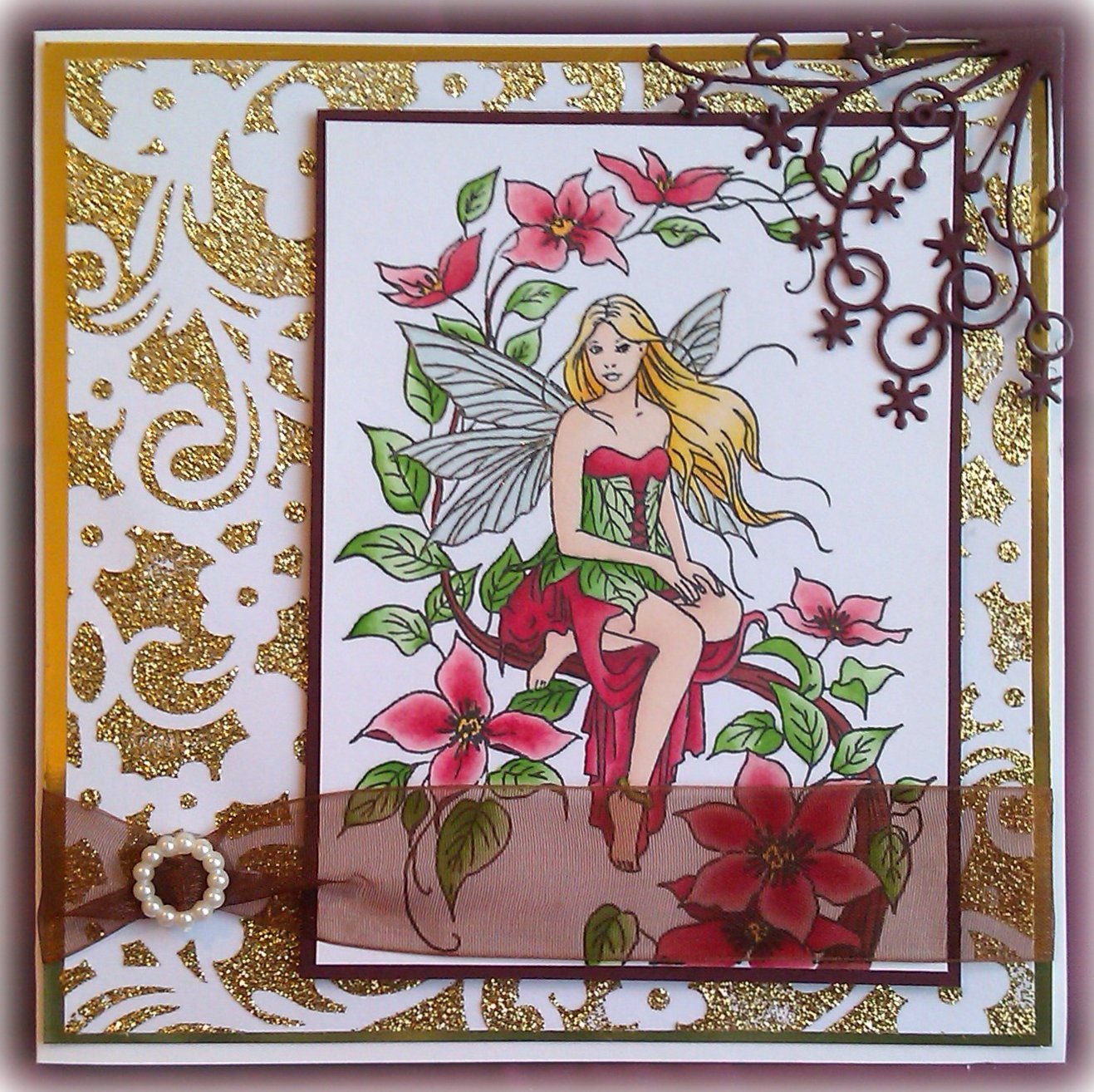 Em's Craft Corner A flower fairy card
