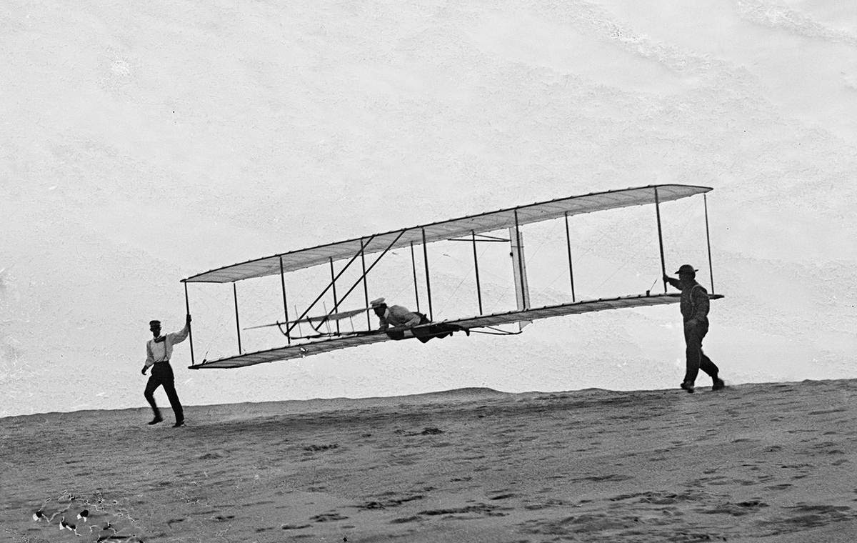 Fascinating Historical Picture of Wilbur Wright on 10/10/1902 