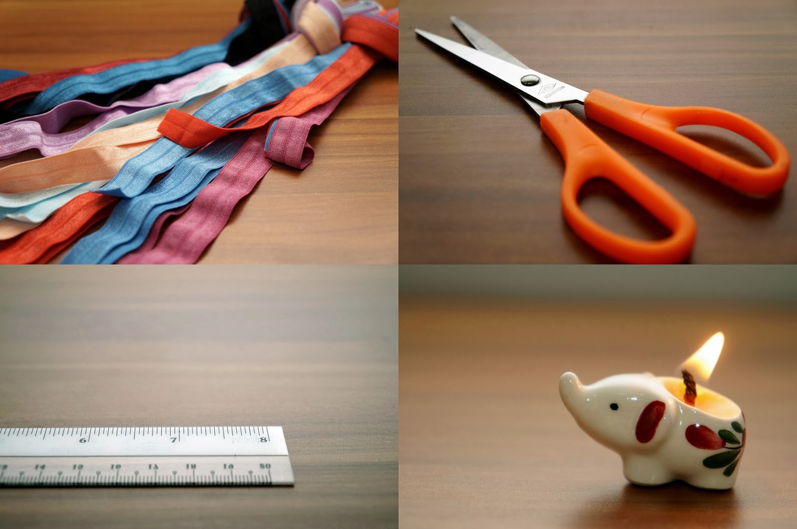 DIY Elastic Hair Ties (Twistband)