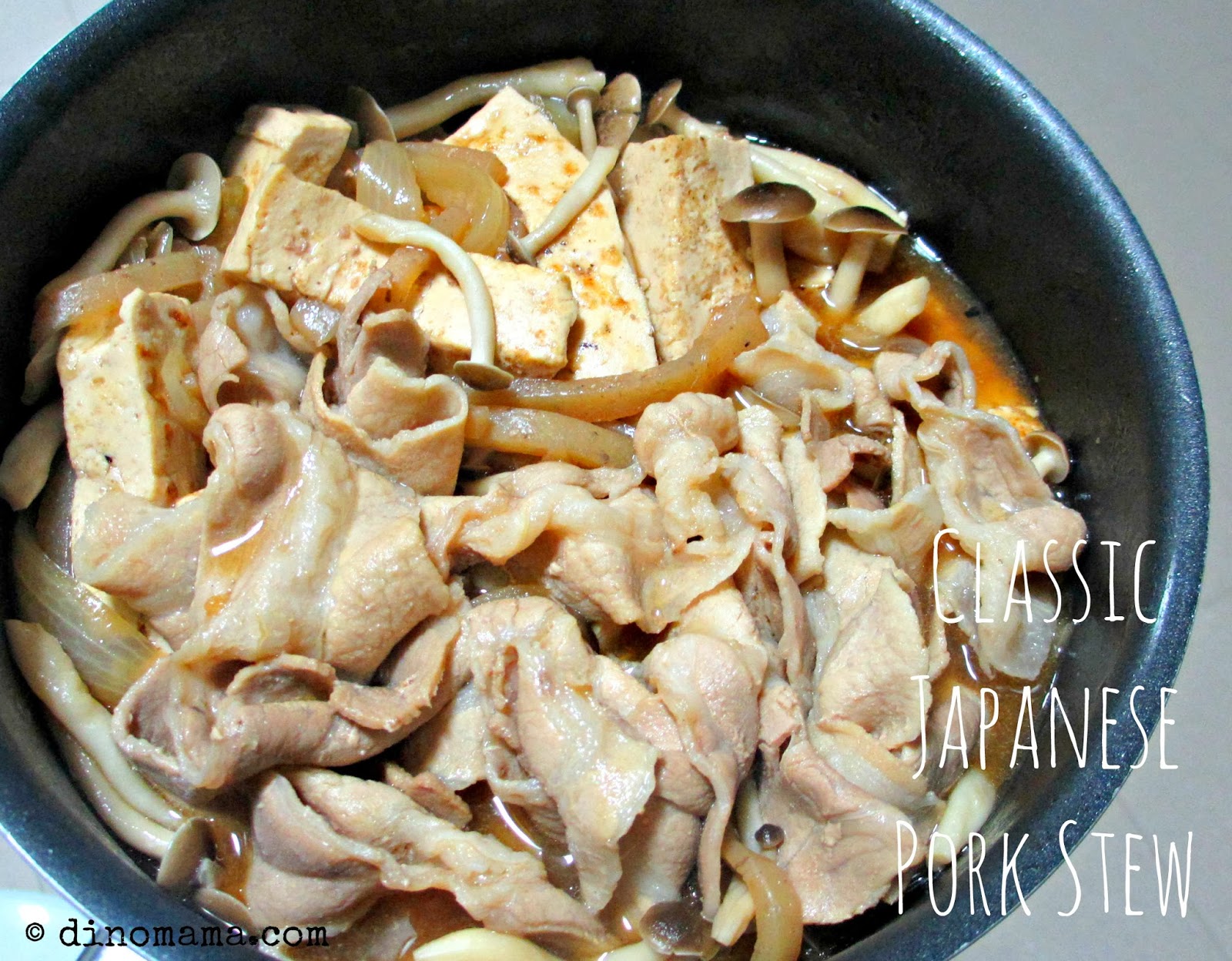 Foodie Fridays Classic Japanese Pork Stew We are the DinoFamily