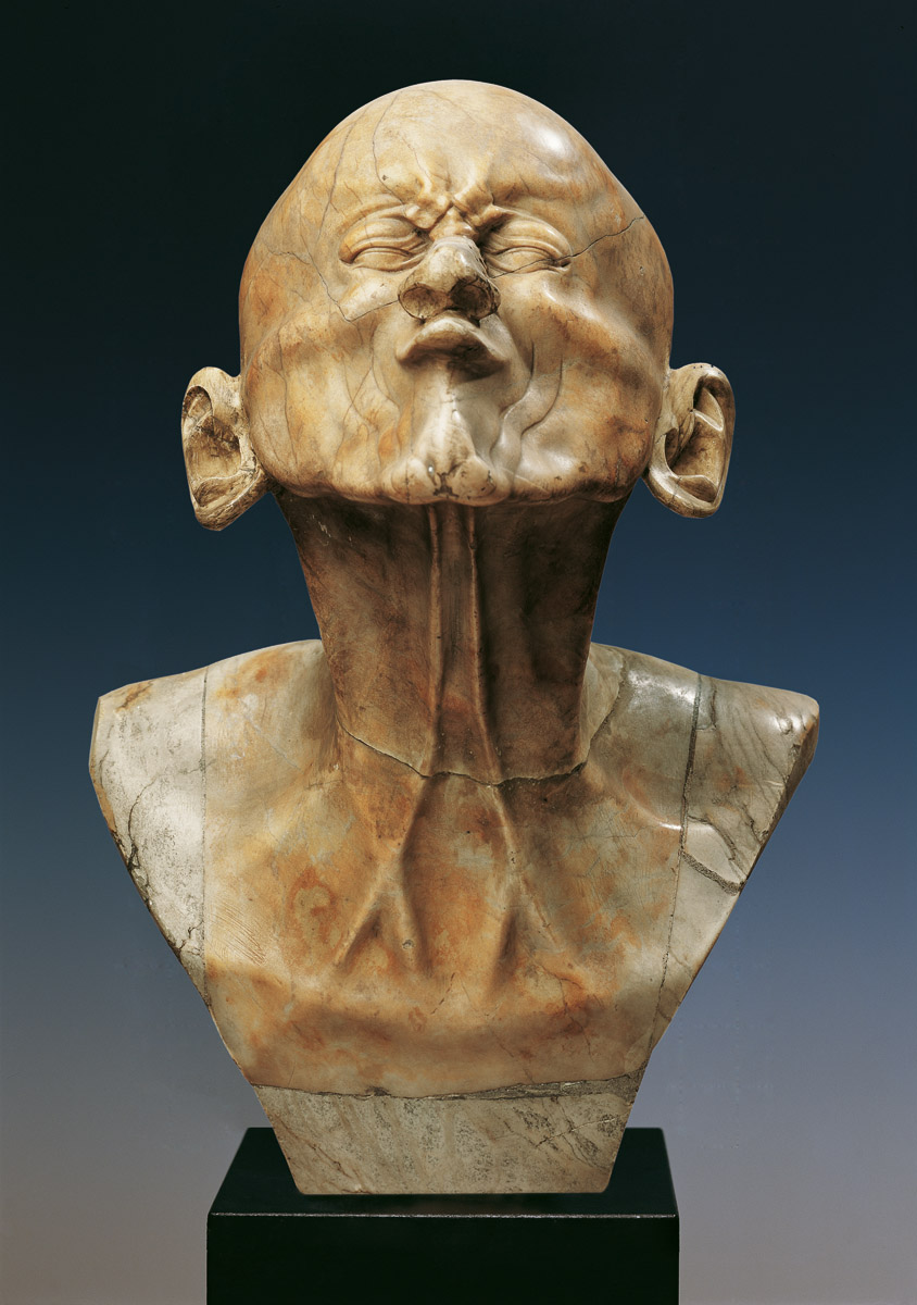 Any given day The Character Heads by Franz Xaver Messerschmidt