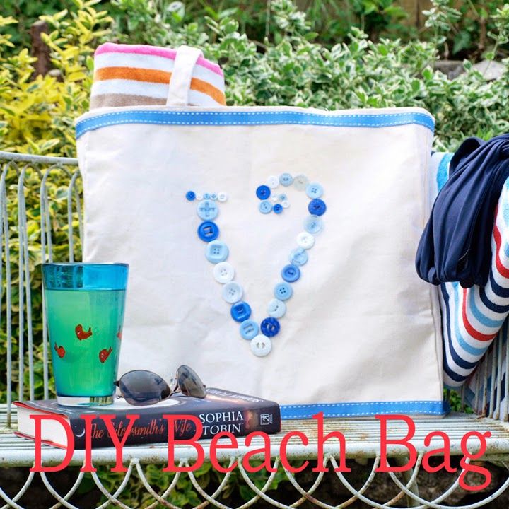 DIY Beach Bag Tutorial Sprout's House