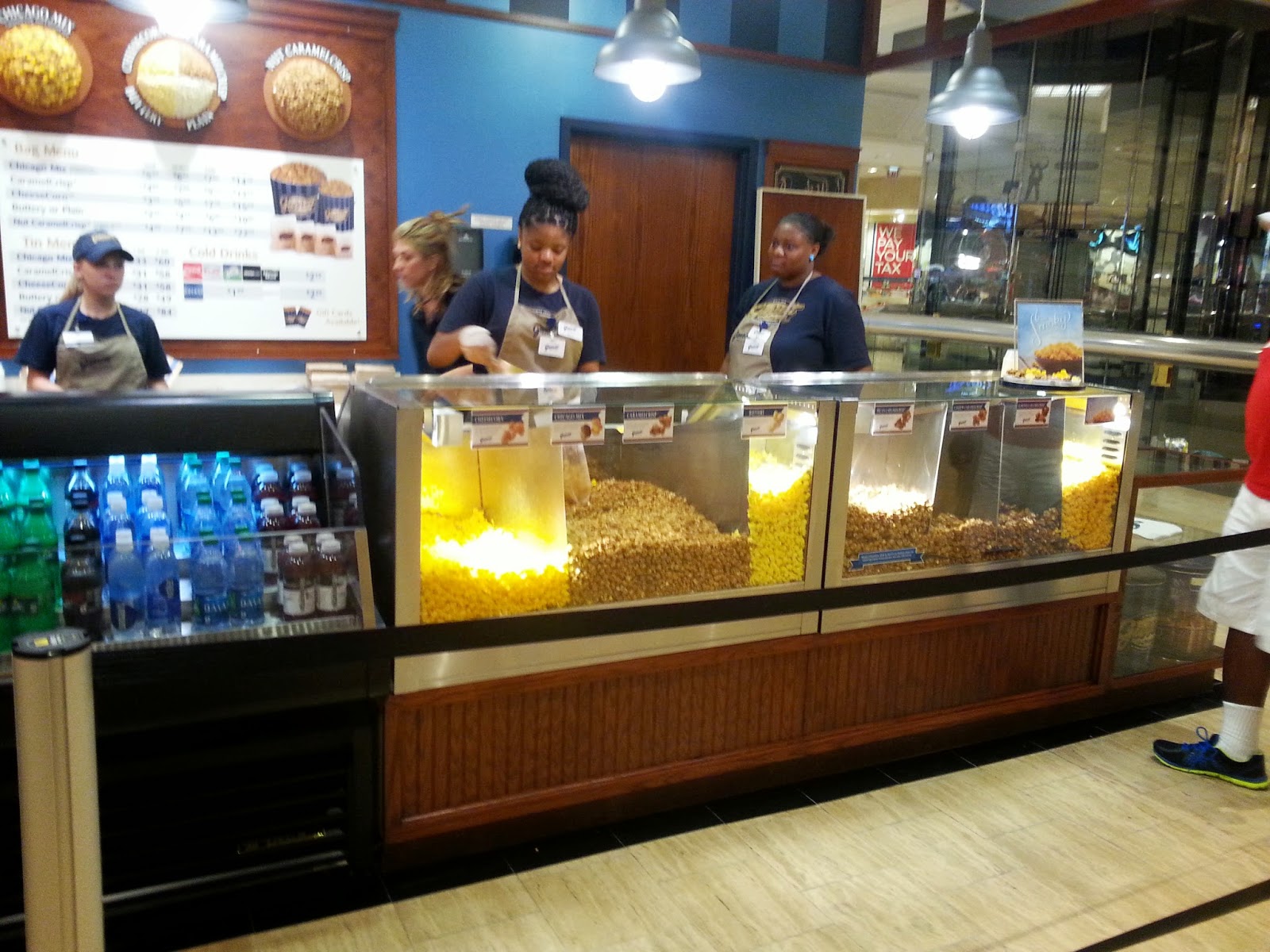 so little thyme. Garrett Popcorn Shops