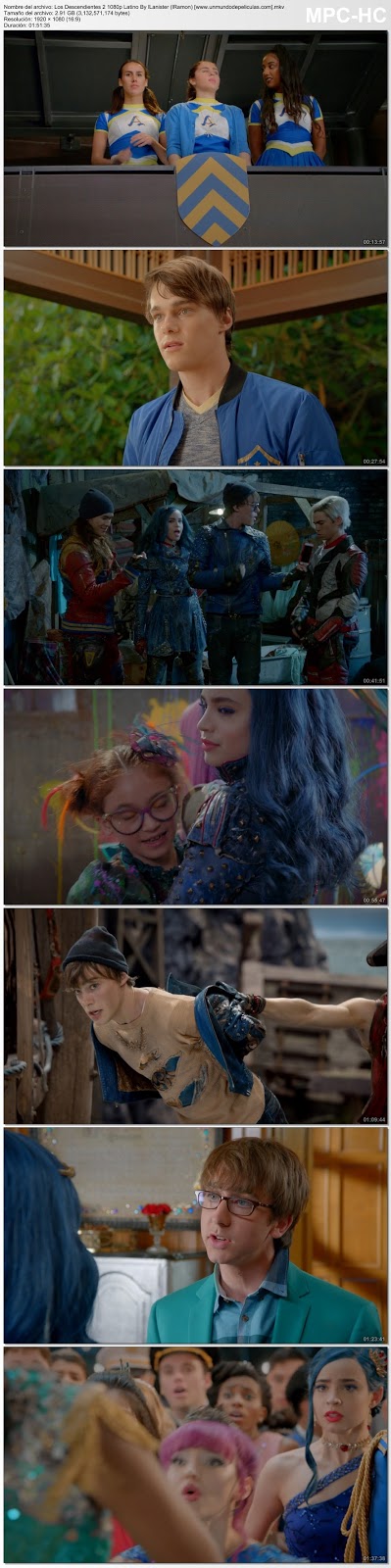 Capturas de la película.