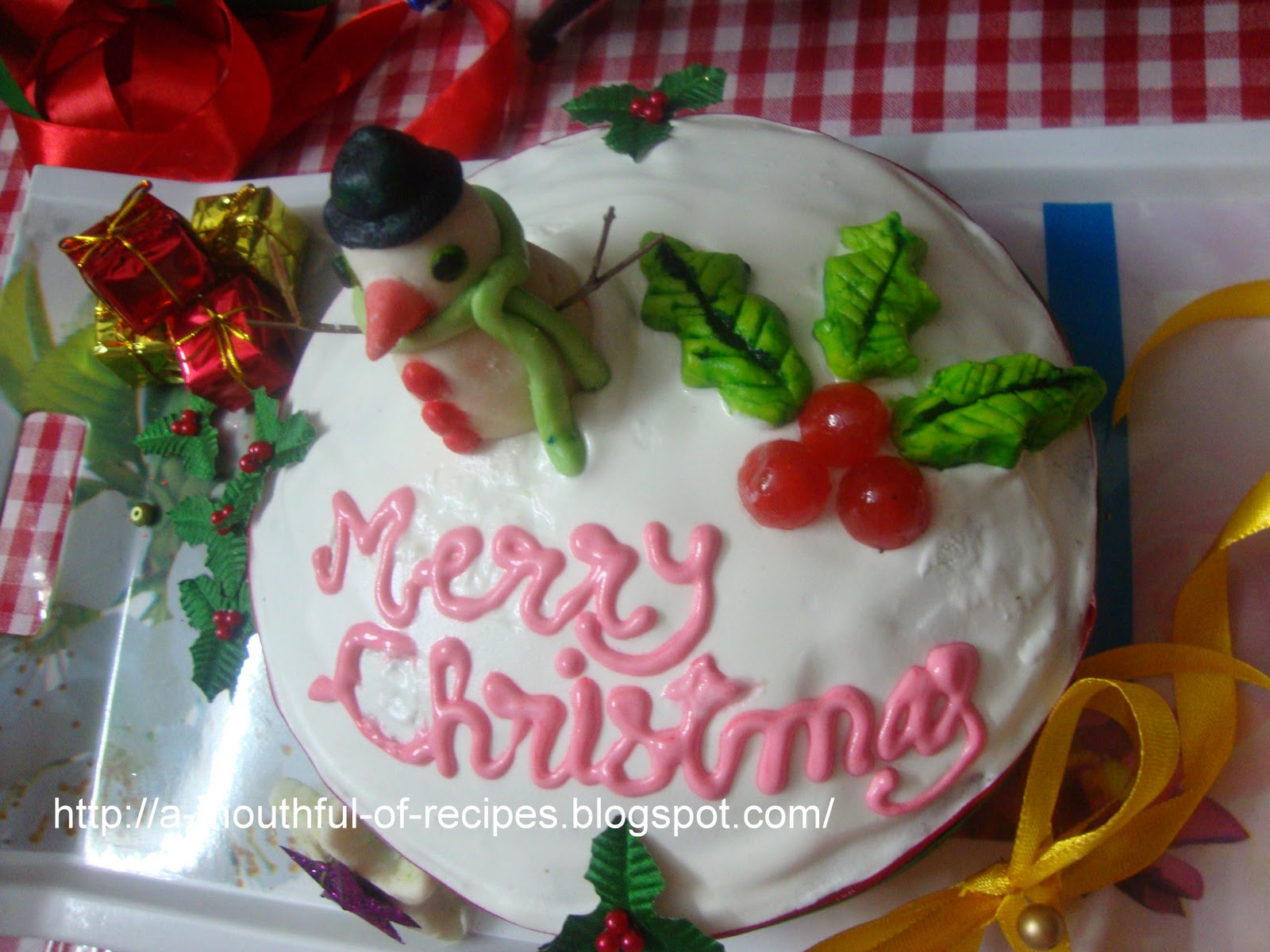 Christmas icing royal cake sultanas currants soak raisin celebrating mouthful recipes A Mouthful Of Recipes: Christmas Cake with Royal Icing : Celebrating