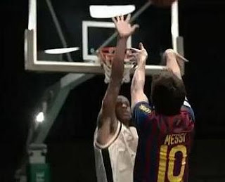 Lionel Messi ‘cambió’ el Fútbol por el Baloncesto