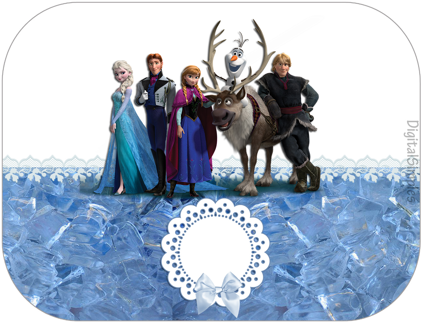 kit digital aniversário frozen disney uma aventura congelante com