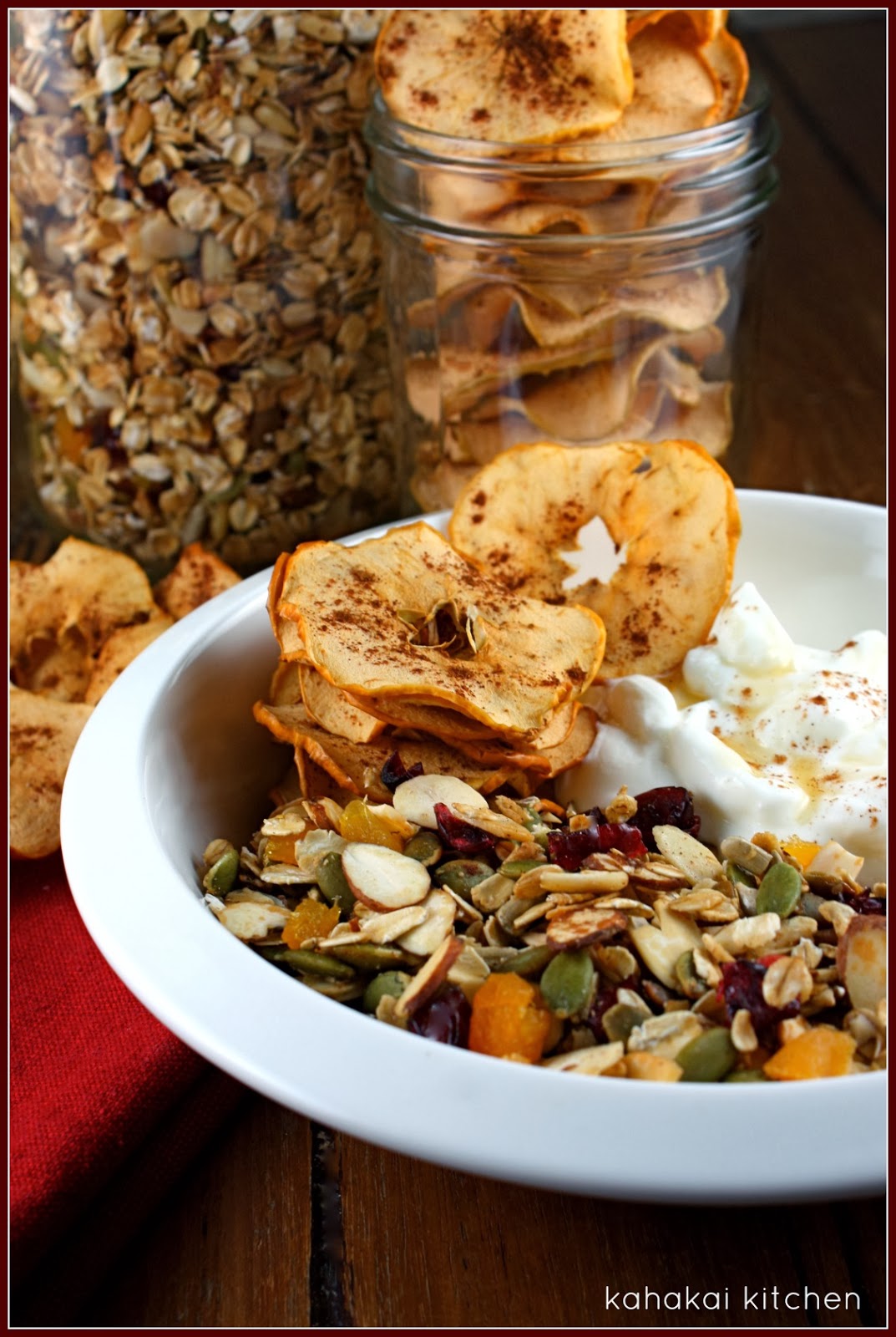 Kahakai Kitchen Roasted Bircher Muesli (Granola) Breakfast with Dried