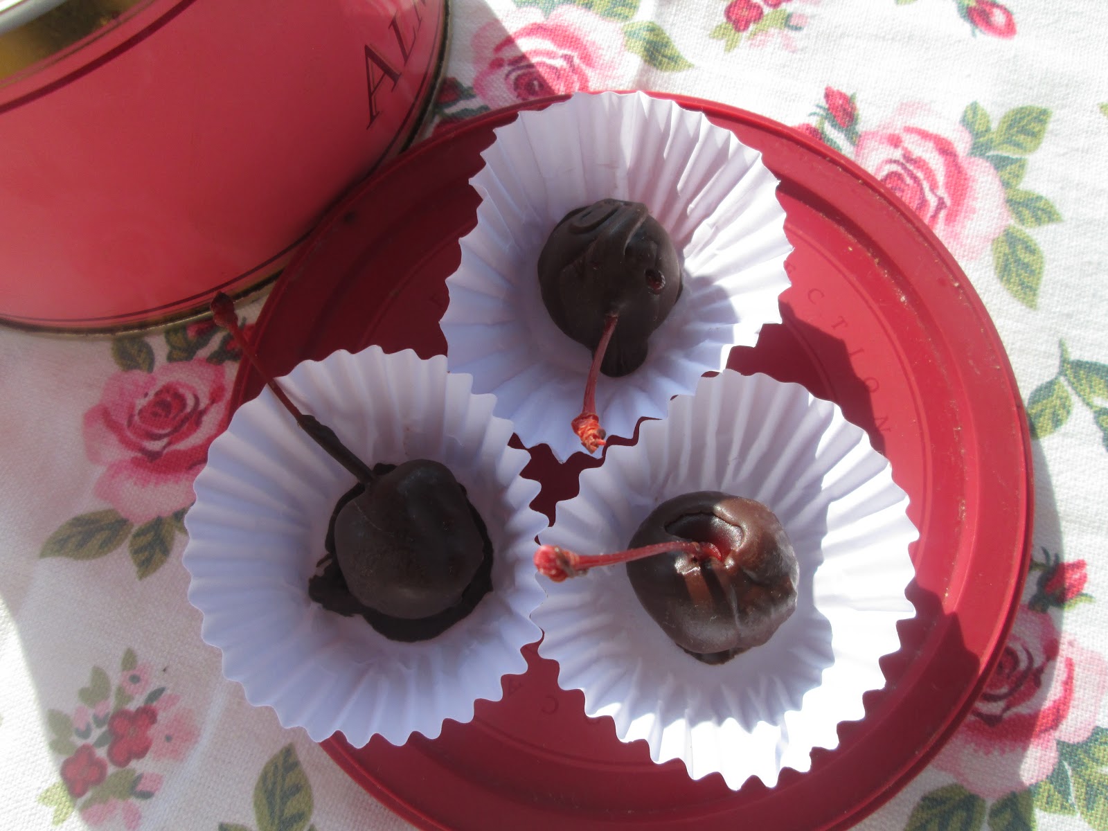 Canela kitchen (gloria) Cherry Liqueur chocolates (To my Mom) and