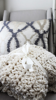 DIY // How To Crochet A Shawl/Blanket/Throw.