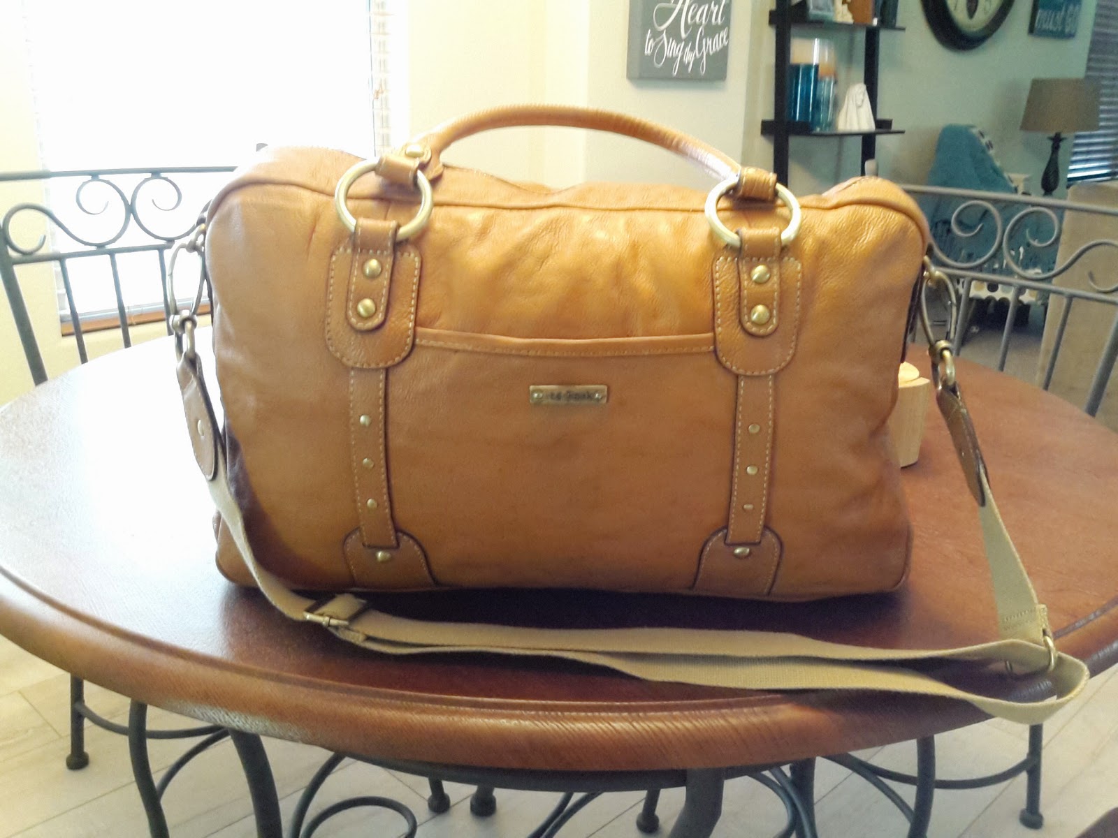 storksak elizabeth tan