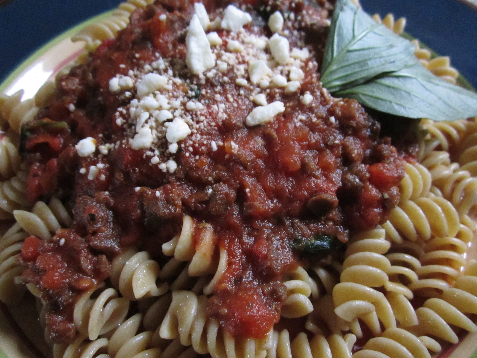 Heart4FoodZ a love affair of cooking + eating food 'meaty' marinara
