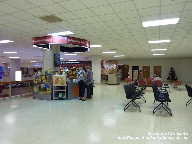 Aeroport de Colombo au Sri Lanka