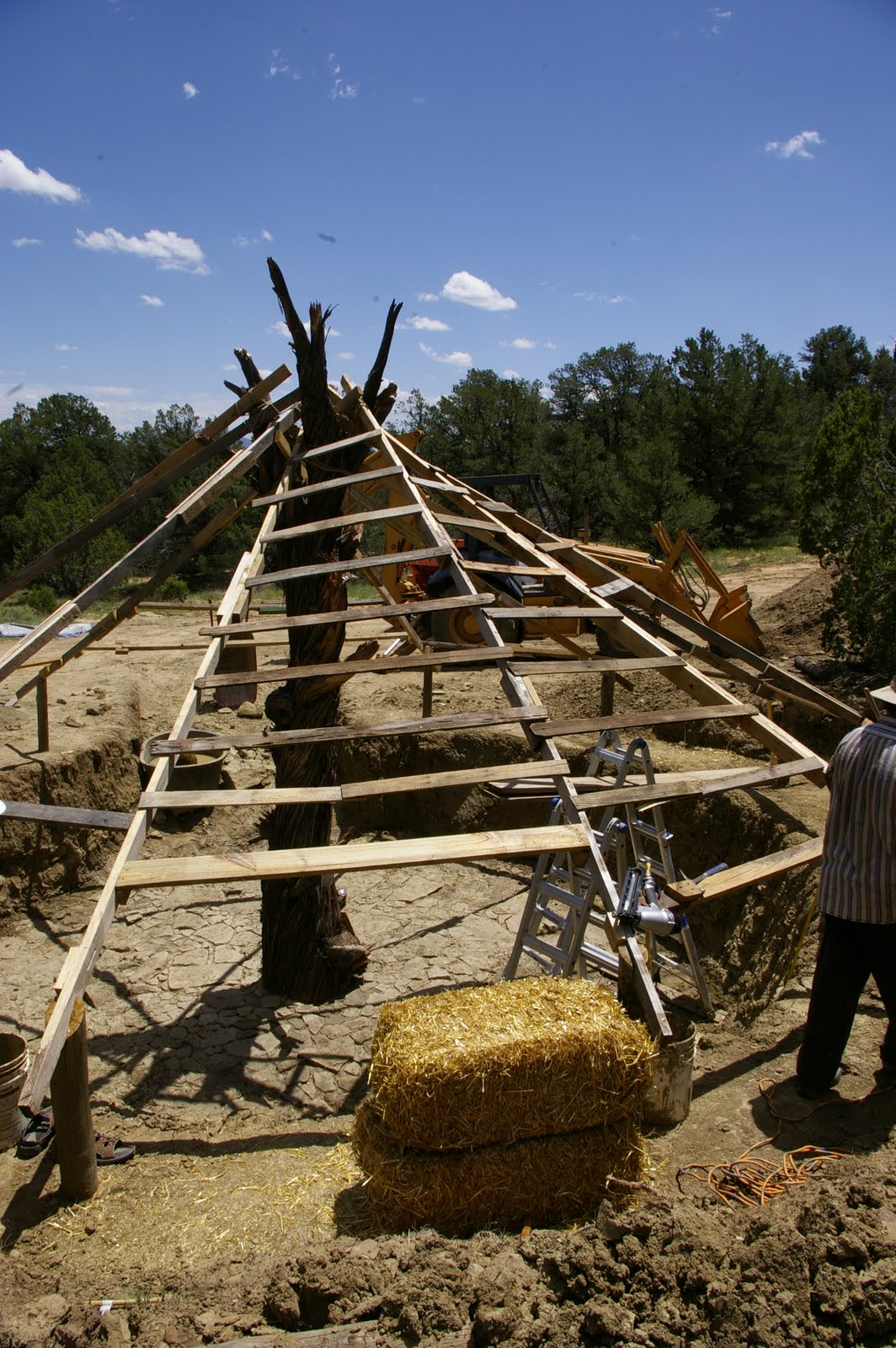 Constructing a Straw Bale Yurt Roof & Walls The Inspiring Journey of
