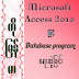 Microsoft Access 2010 ျဖင့္ Database Program ေရးဆြဲျခင္း (ညမာလို :P)