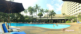 Intercontinental Hotel Manila Pool Side and Pool Area