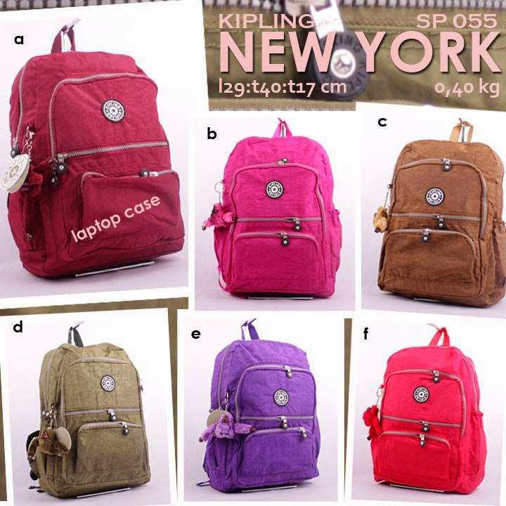Jual Online Tas Kipling Murah Model Ransel Dilengkapi Laptop Case