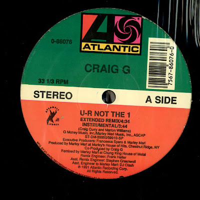 Craig G – U-R Not The 1 (VLS) (1991) (320 kbps)
