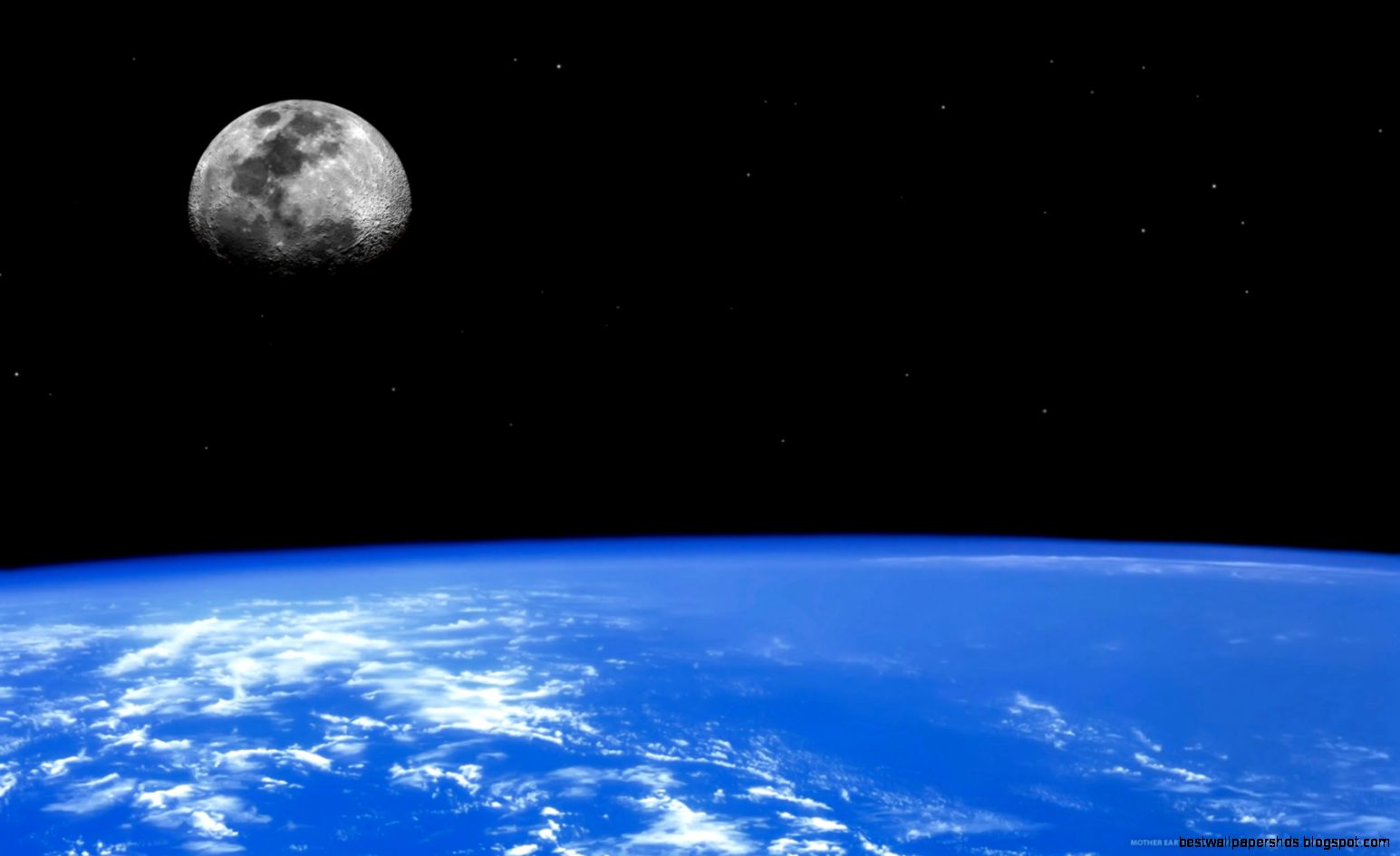 Moon From Outer Space Moon From Outer Space