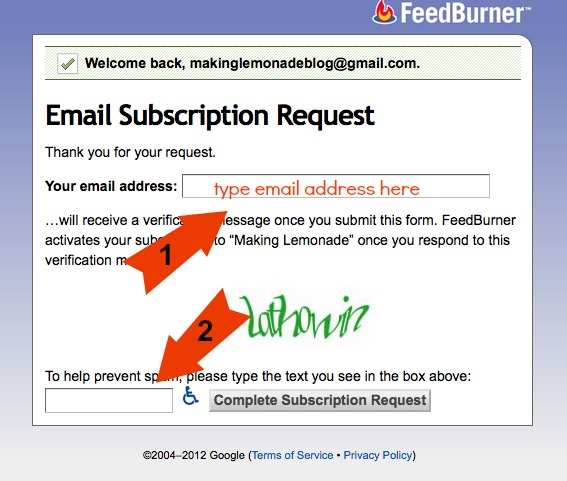 How to sign up for RSS feeds or blog via email