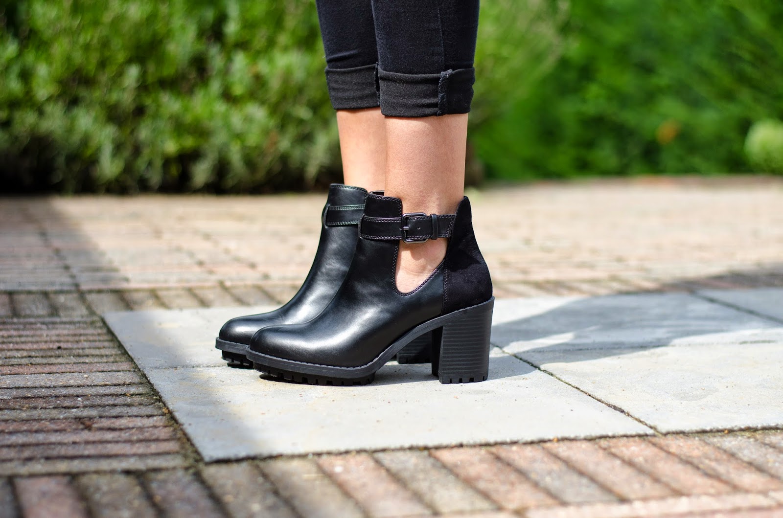 New in Open track sole booties by Zara Stressed but Well Dressed