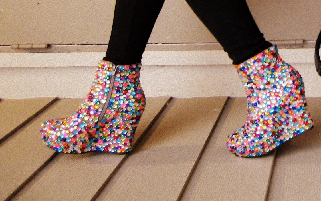 bedazzled shoes