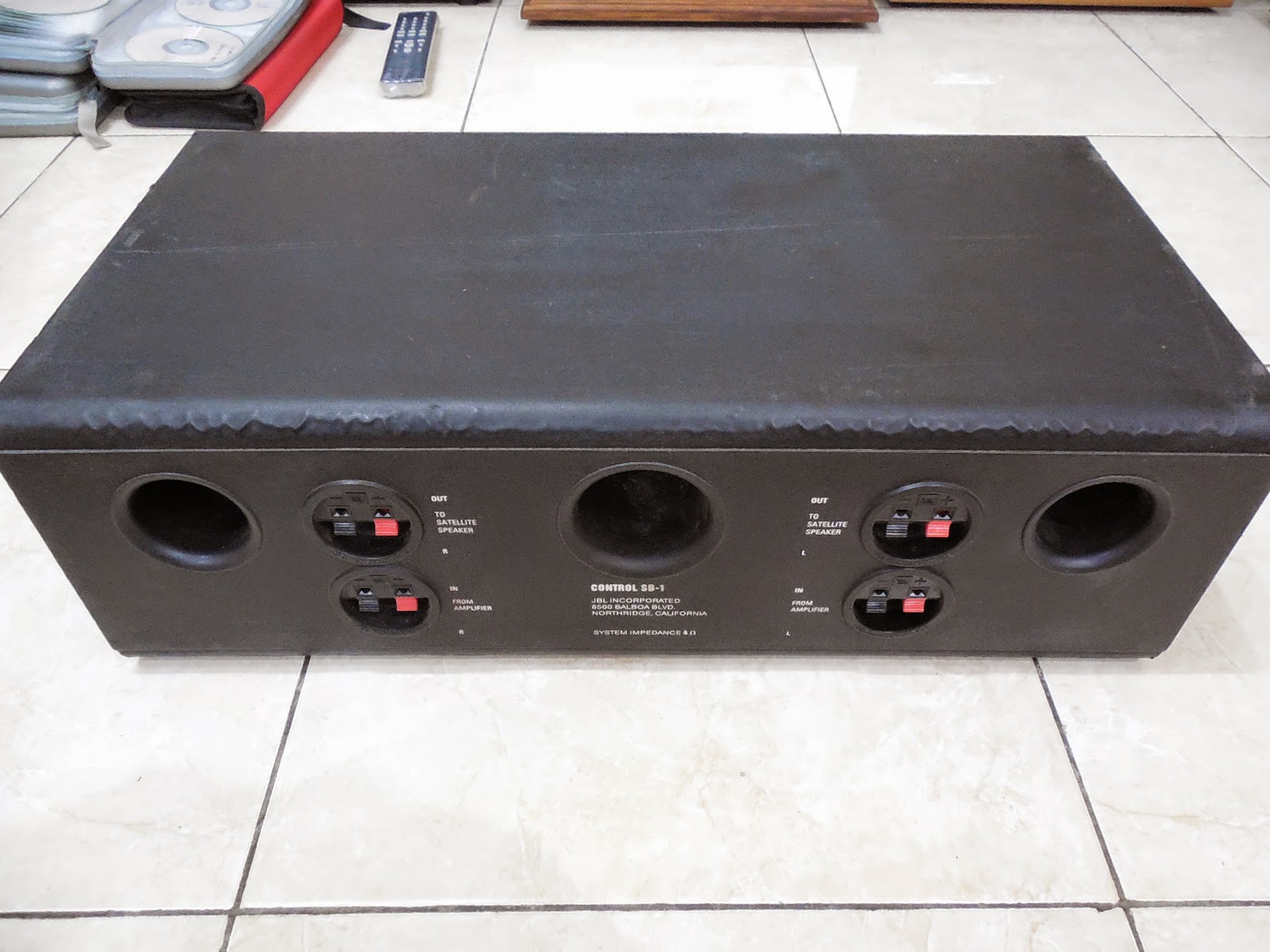 all about audio Subwoofer Pasif Jbl Control Sb1