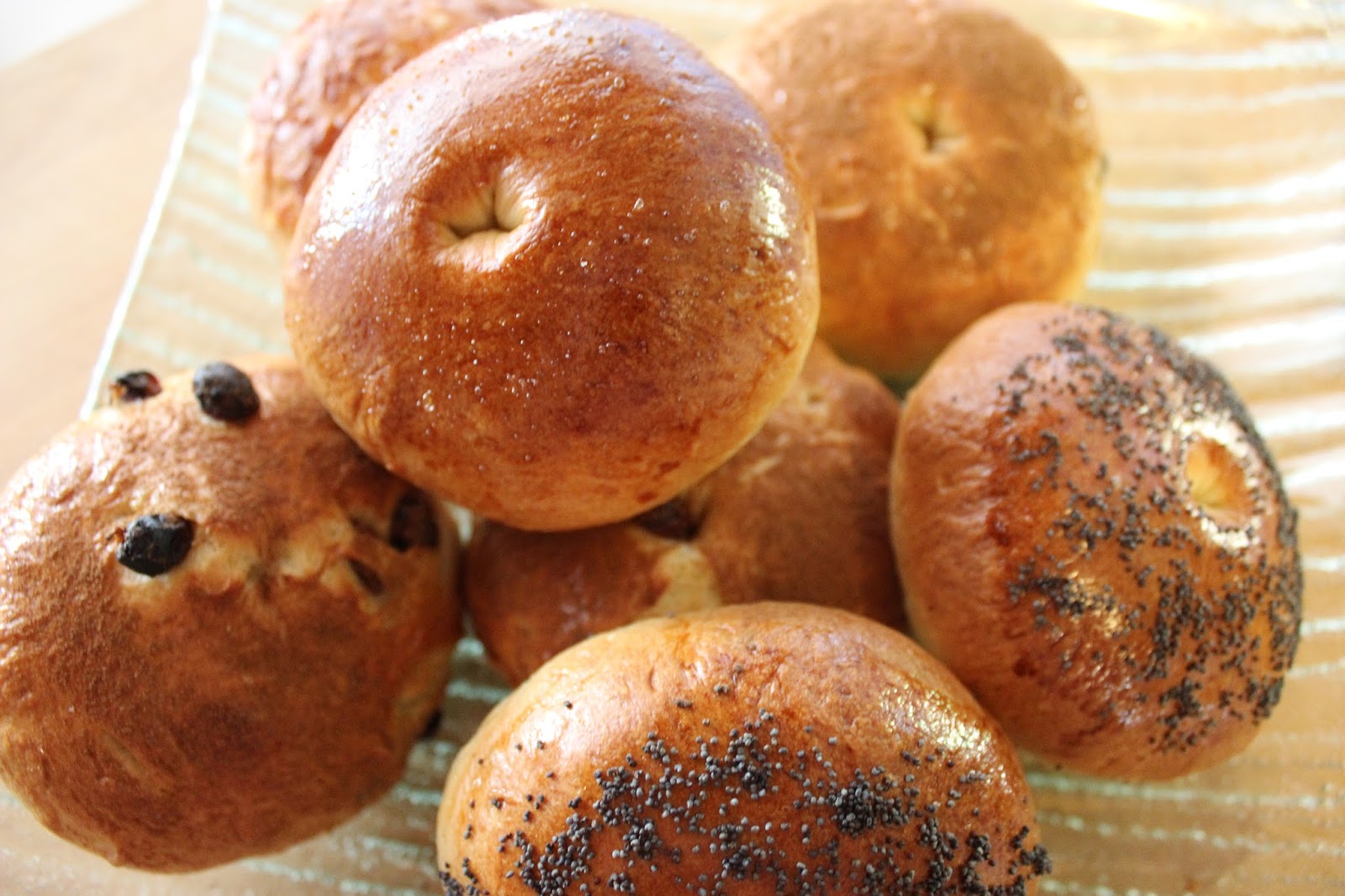 Chantilly Wishes & Chiffon Dreams Challah Bagels Four Ways