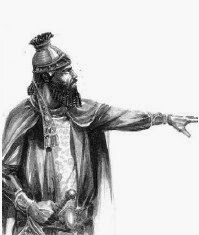 Raja Cyrus Agung dari Dinasti Akhamenida.
